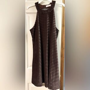 Candie’s brown velvety dress. Juniors size medium.